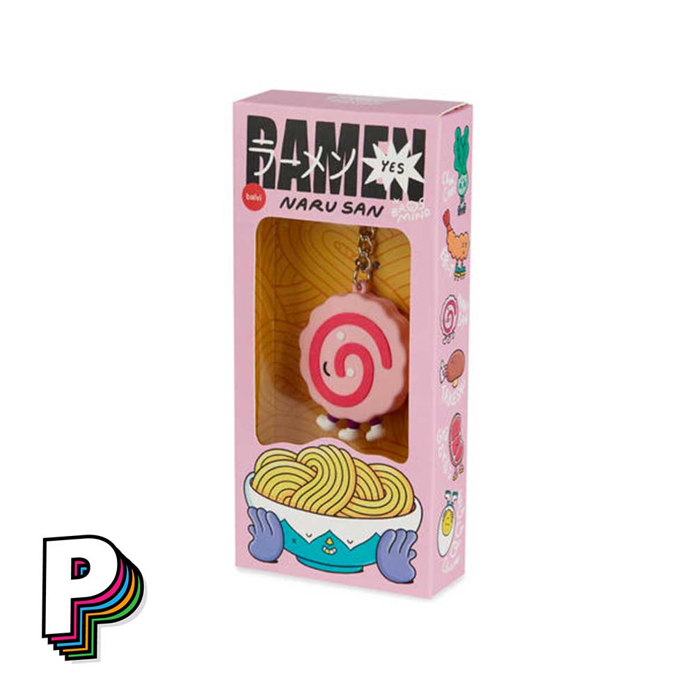 Packaging Porte-clés Narutomaki Naru San Kawaii Ramen