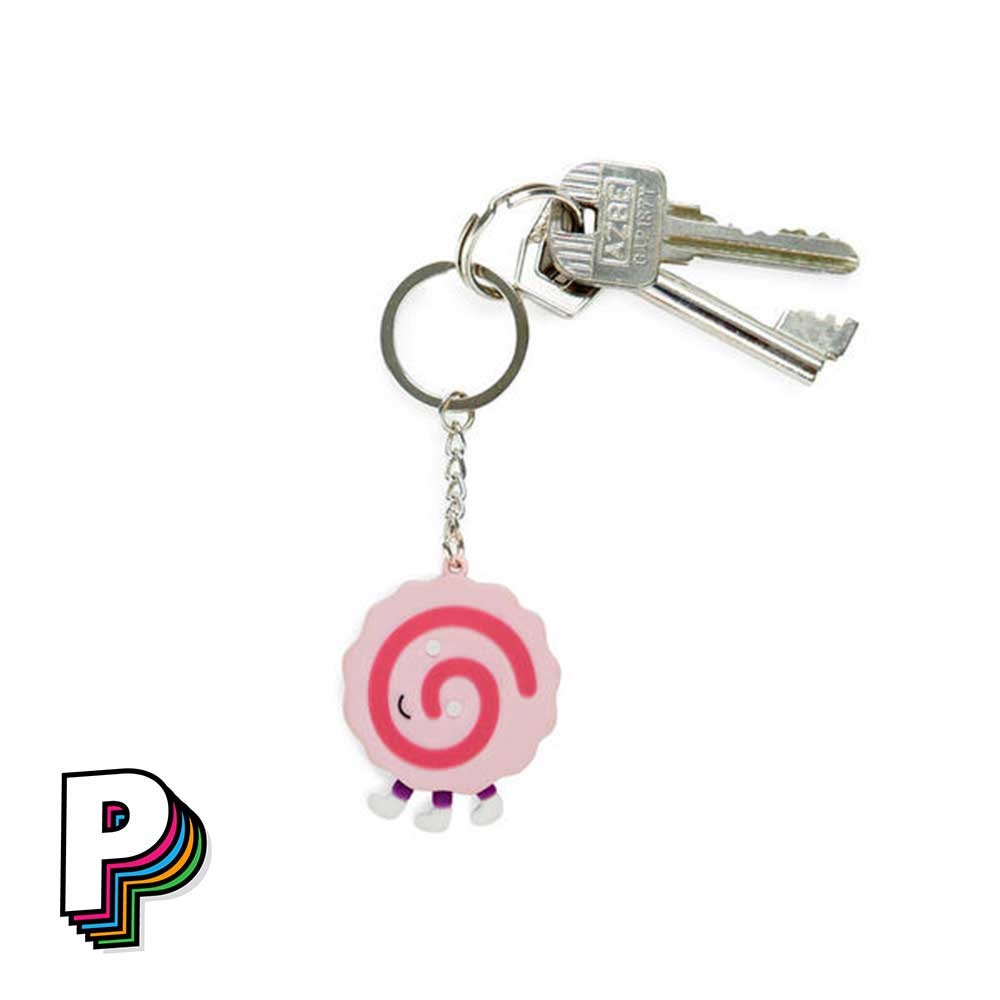 Porte-clés Narutomaki Naru San Kawaii Ramen avec clés