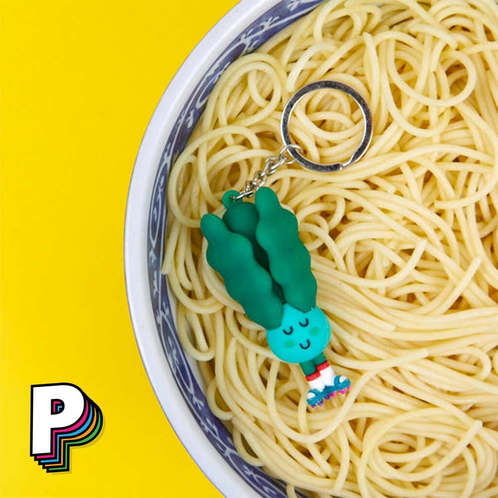 Porte-clés Pak Choï Choi Choi Kawaii Ramen dans bol de nouilles