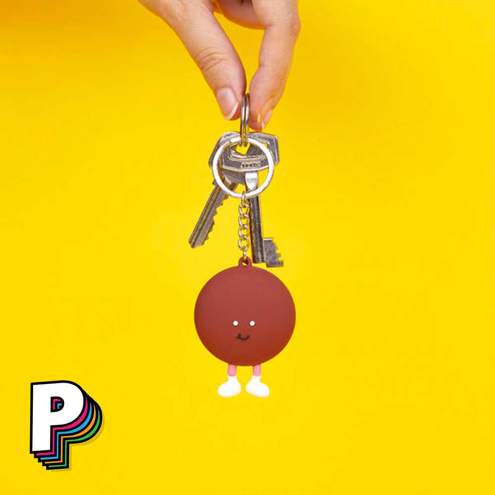 Porte-clés Ramen Takeshi Kawaii avec les clés