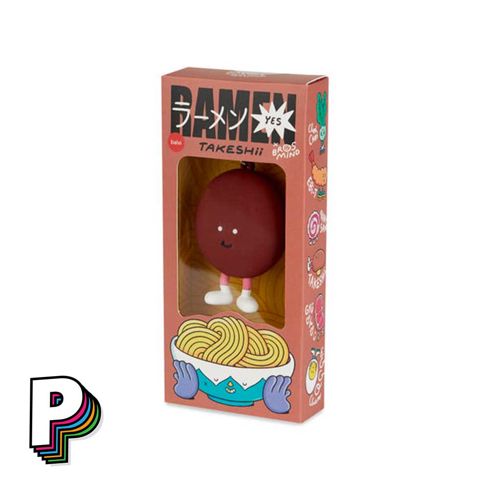 Packaging Porte-clés Ramen Takeshi Kawaii