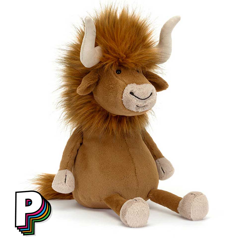 RAM4BL Jellycat taureau doudou