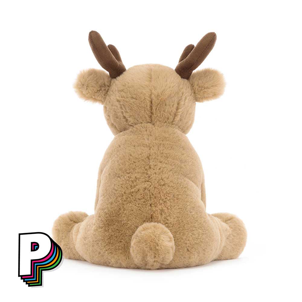 Peluche renne Romi reindeer Jellycat de dos