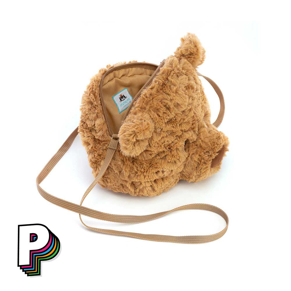 sac à bandoulière peluche ours