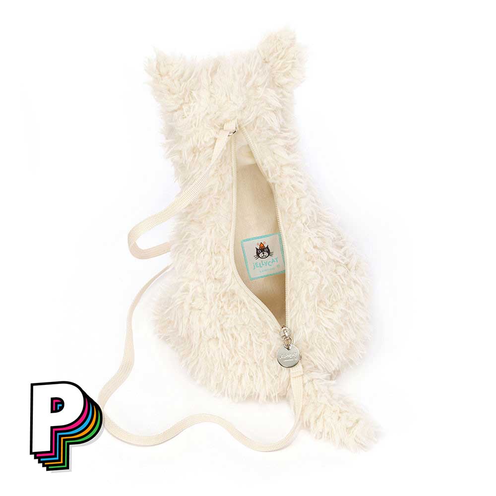 Ouverture zip du sac en forme de chien écossais Munro Scottie