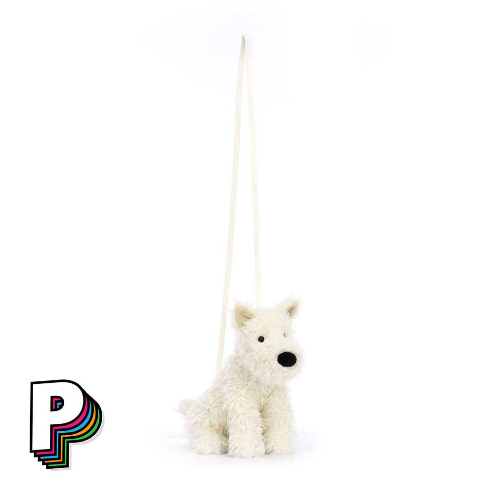 Sac bandoulière en forme de chien écossais Jellycat