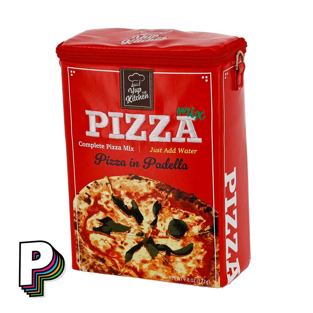 Détails du sac pizza (face avant)