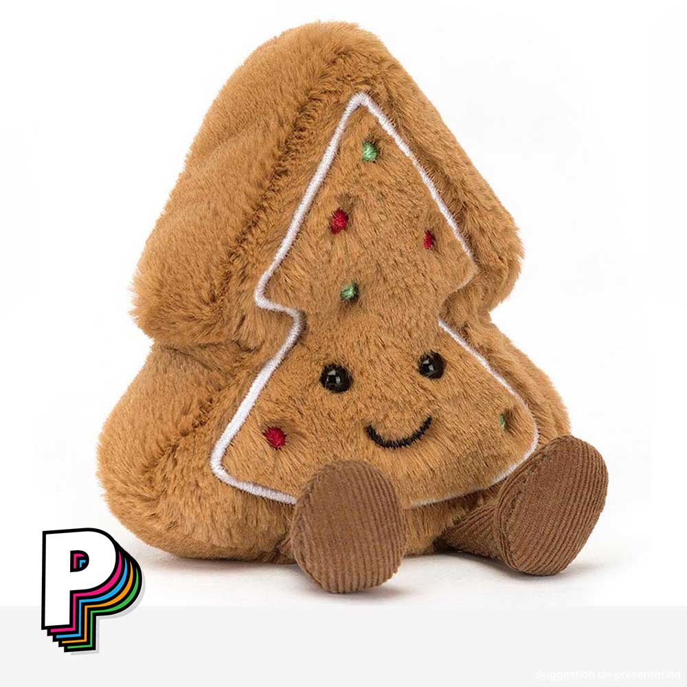 Peluche Cookie Sapin de Noël