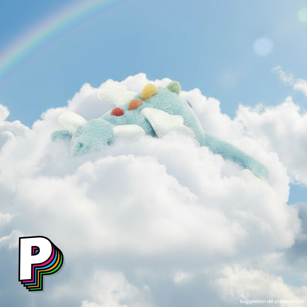 Peluche dragon bleu Skydragon de Jellycat