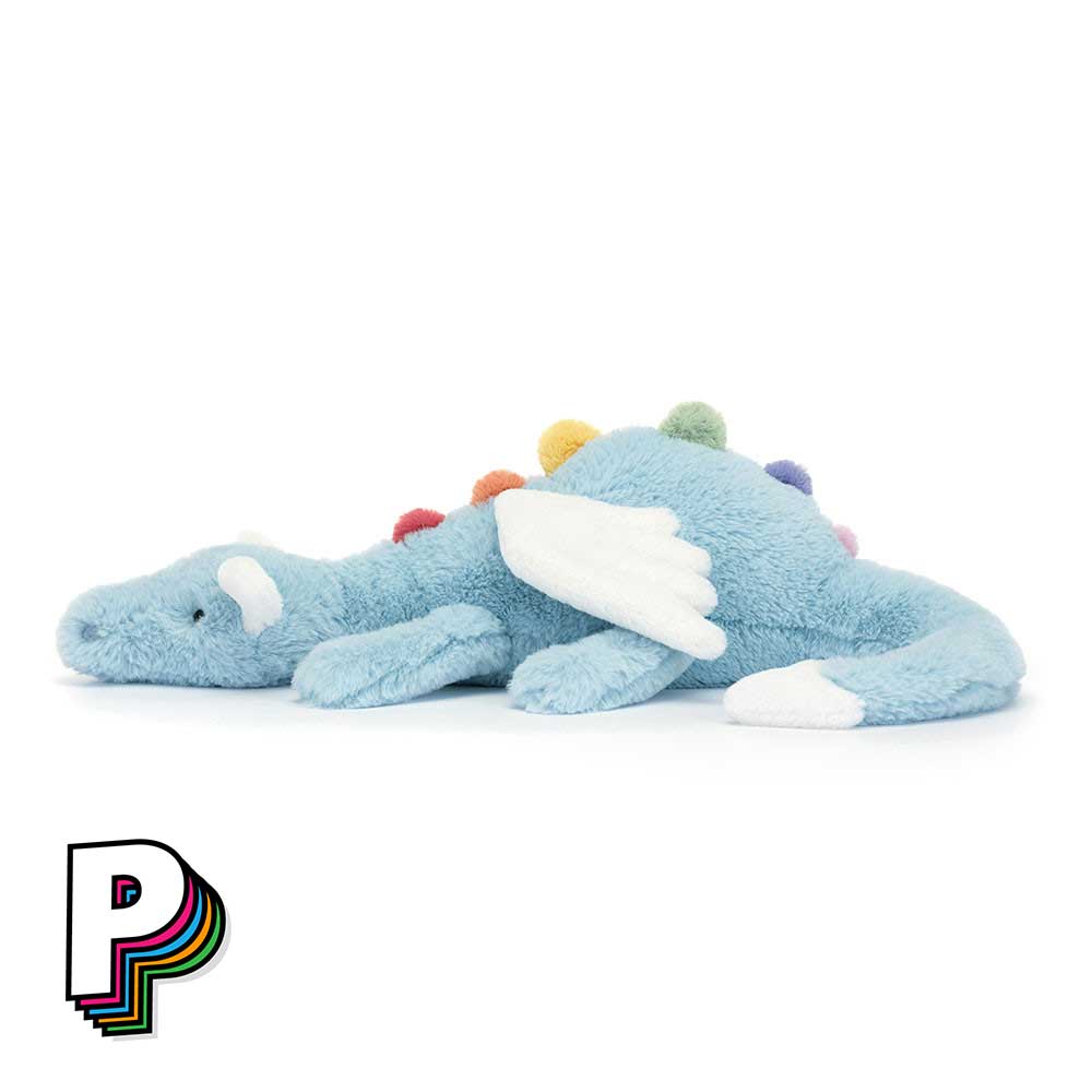 Peluche bleu ciel skydragon