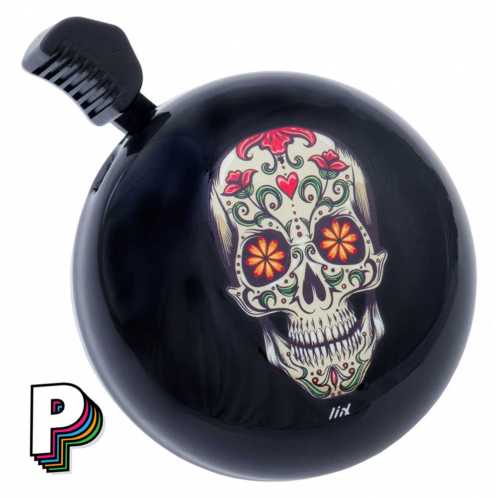 Sonnette Tête de mort Mexicaine pour vélo de LIIX