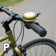 Sonnette vélo vert olive What Bird ? de LIIX sur vélo vert