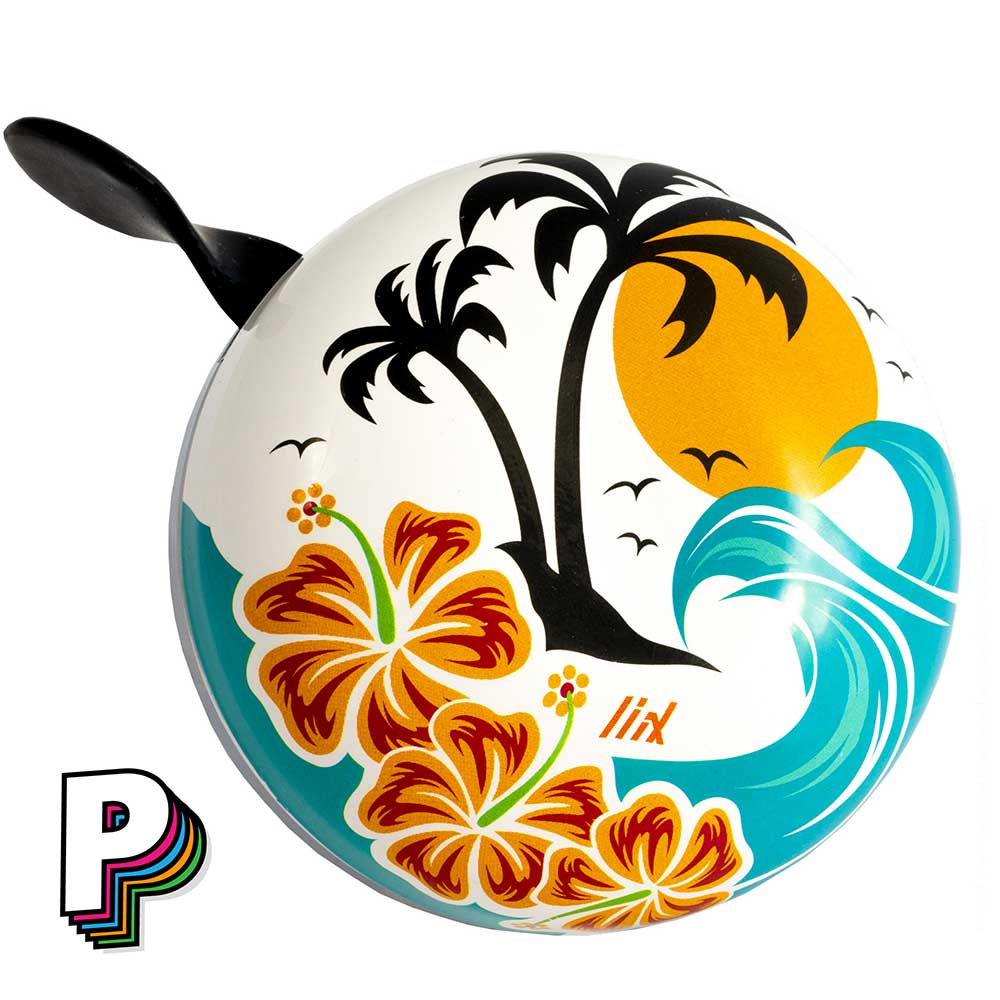 Sonnette XXL Hawaii pour vélo de LIIX