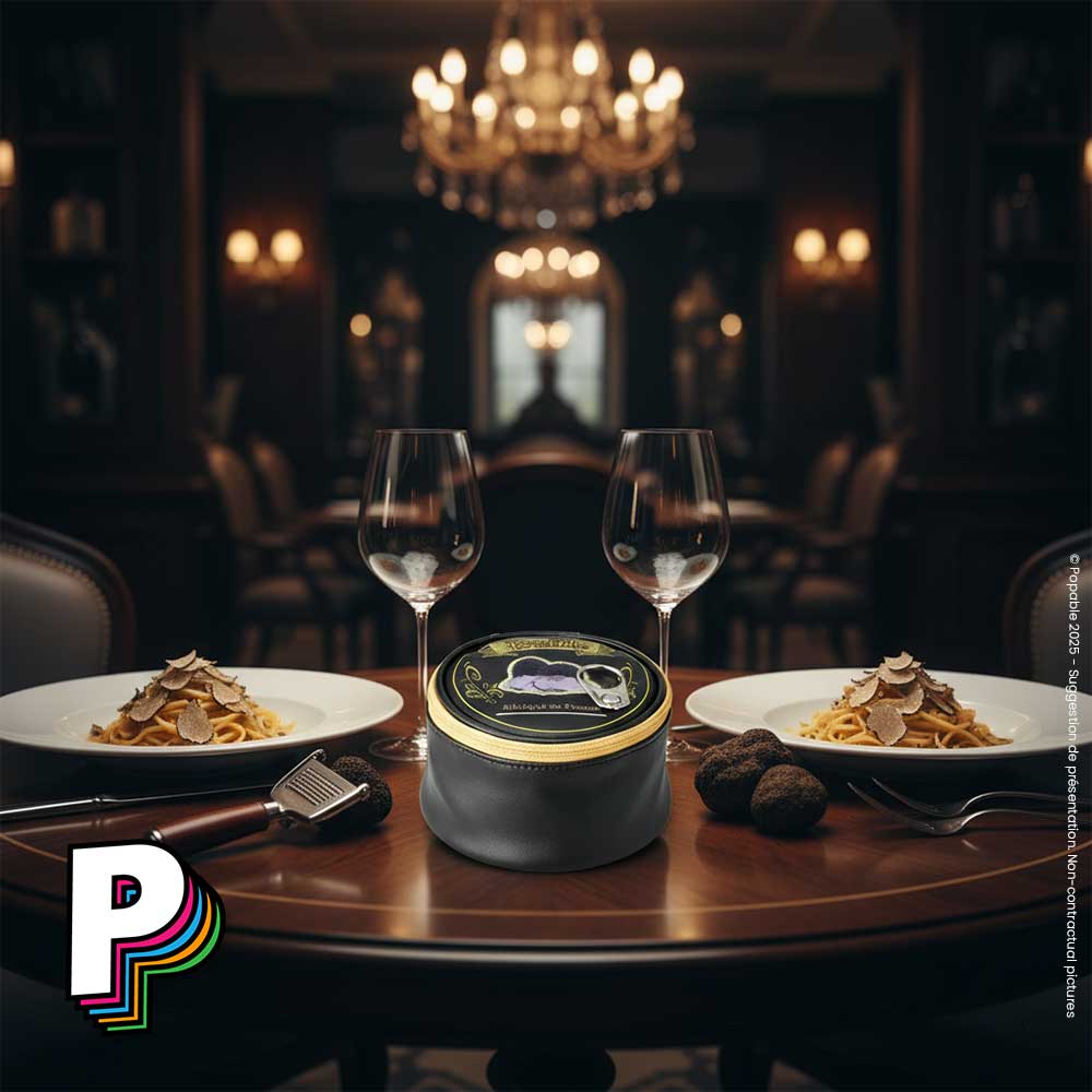 Trousse Boite de Truffe en conserve by YUP! restaurant chic avec repas truffe