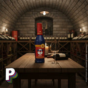 Trousse Bouteille Vin Rouge de YUP! dans un cave de vins